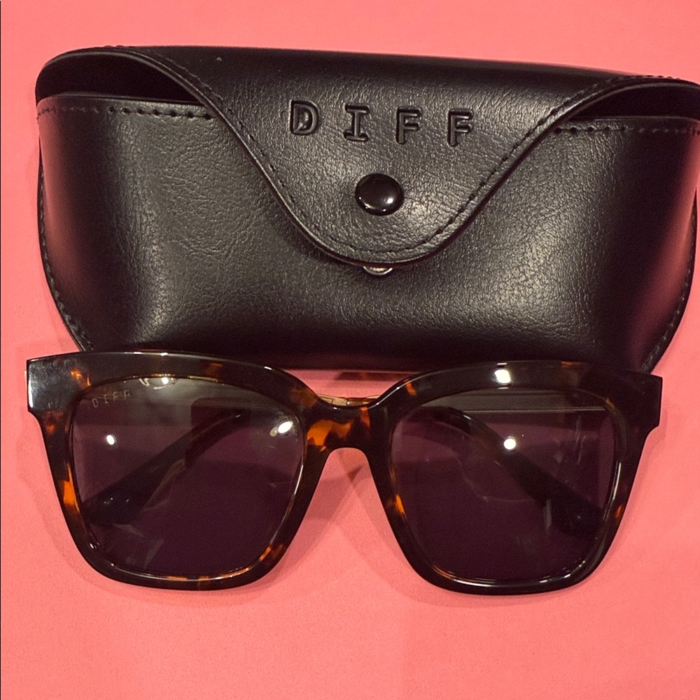 DIFF Tortoise Shell Women’s Sunglasses